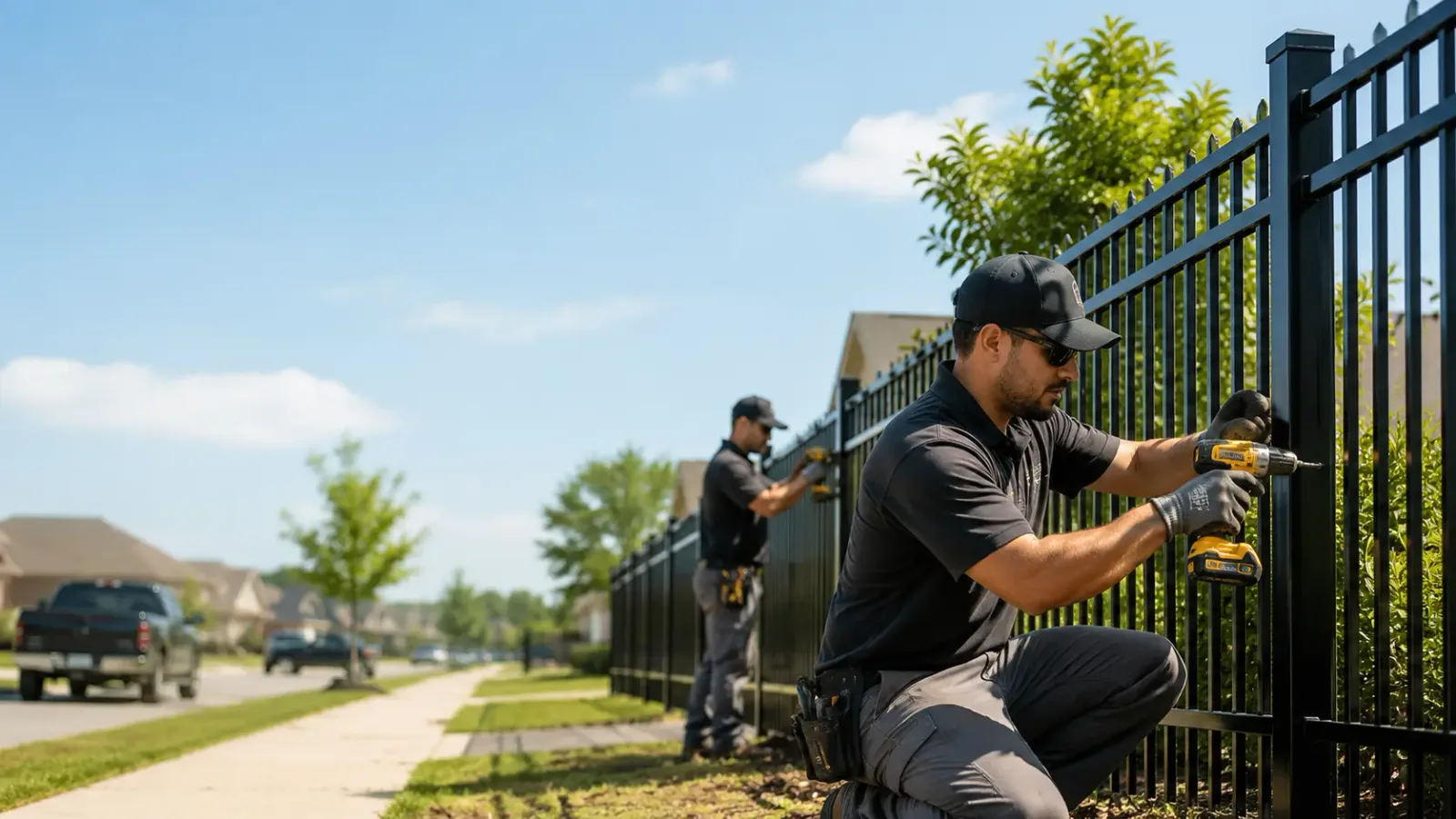 Metal Fence Installation in Masterson, TX